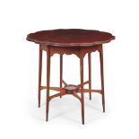 AN ARTS AND CRAFTS MAHOGANY CENTRE TABLE, BY MORRIS & CO., LATE 19TH CENTURY