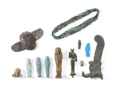 A MISCELLANEOUS GROUP OF EGYPTIAN ANTIQUITIES, CIRCA 1069-30 B.C.