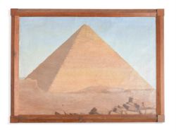 NORTH AMERICAN SCHOOL (MID-19TH CENTURY),THE GREAT PYRAMID OF CHEOPS