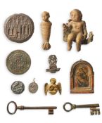 A GROUP OF MEDIEVAL AND LATER WORKS OF ART VARIOUS DATES