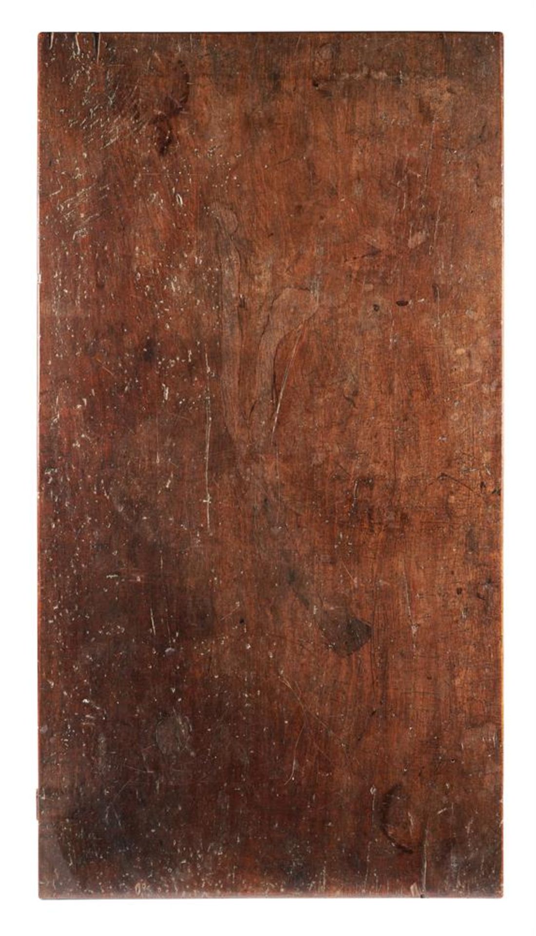 A WALNUT TRESTLE OR CENTRE TABLE, 18TH CENTURY - Image 5 of 5
