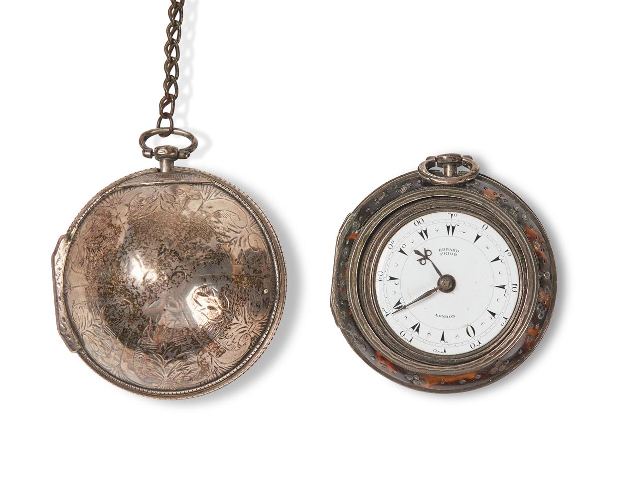 TWO EUROPEAN SILVER WATCHES FOR THE OTTOMAN MARKET, 19TH CENTURY - Image 4 of 4