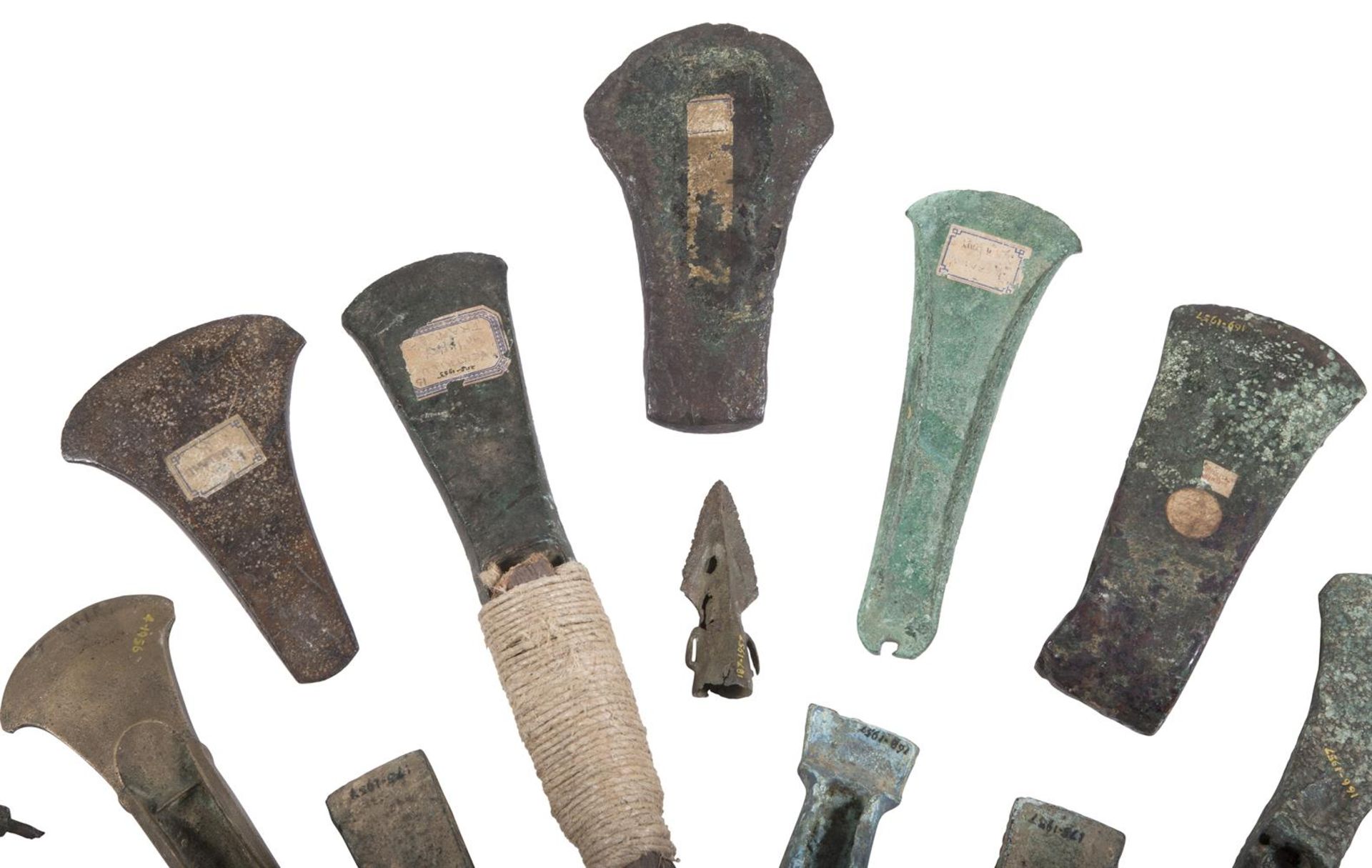 A COLLECTION OF FIFTEEN BRONZE AGE AXES, CIRCA 1500-800 B.C. - Image 2 of 4