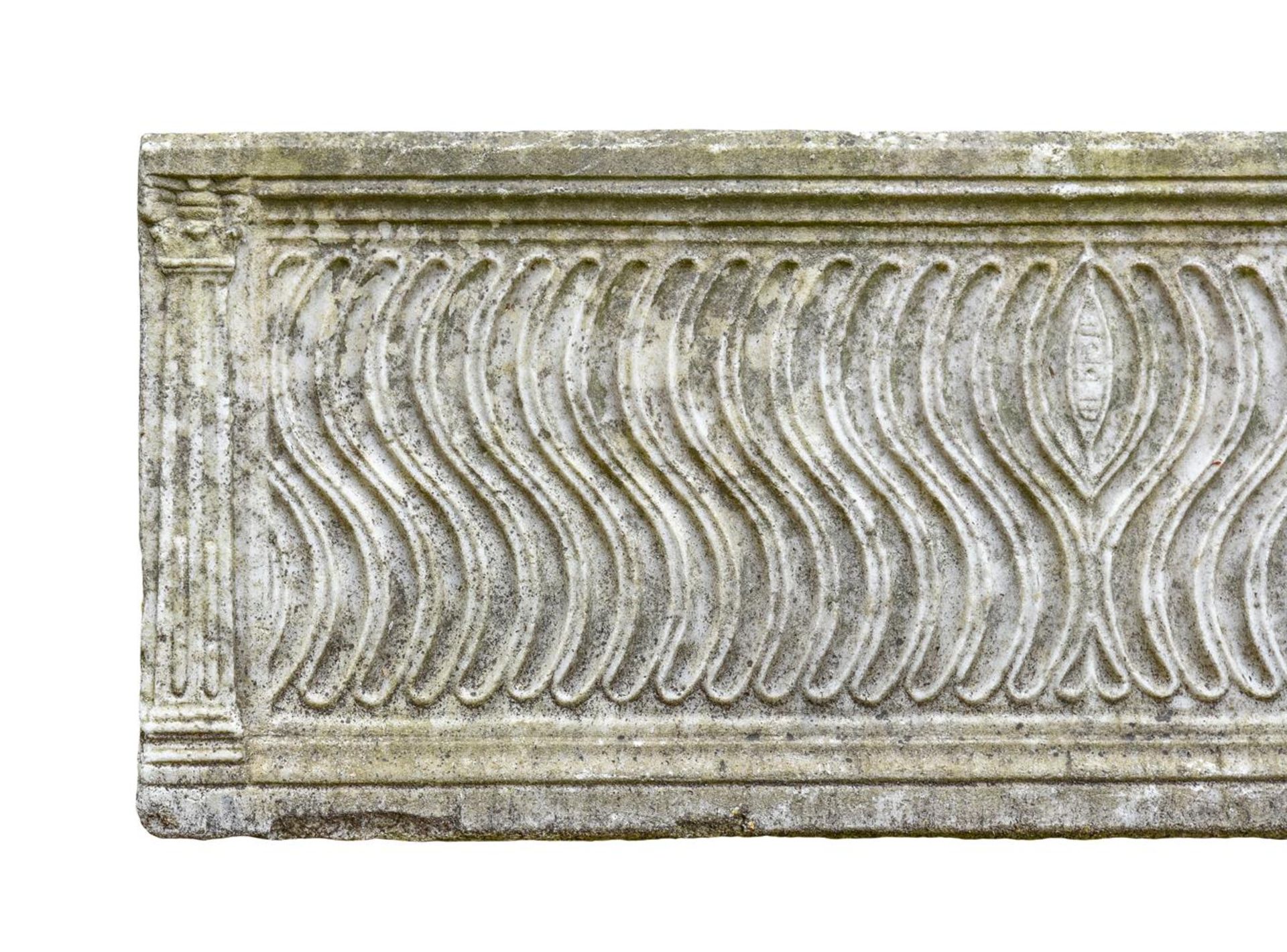 A ROMAN MARBLE STRIGILATED SARCOPHAGUS, CIRCA LATE 2ND-3RD CENTURY A.D. - Image 3 of 3
