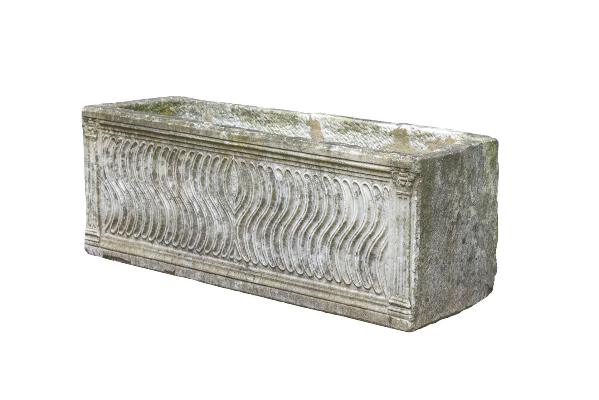 A ROMAN MARBLE STRIGILATED SARCOPHAGUS, CIRCA LATE 2ND-3RD CENTURY A.D. - Image 2 of 3