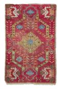 A KIRESHIR RUG, CENTRUAL ANATOLIA, LATE 19TH CENTURY