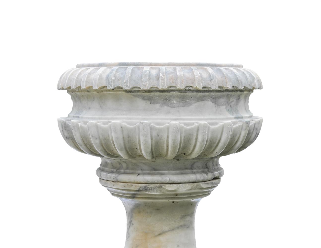 AN ITALIAN ALABASTER FONT, 19TH CENTURY - Image 2 of 2