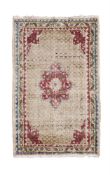 AN INDIAN RUG, FIRST HALF 20TH CENTURY