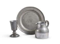 A COLLECTION OF PEWTER, VARIOUS DATES