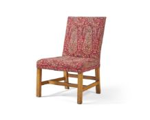 A GEORGE III PAINTED AND GRAINED SIDE CHAIR, LATE 18TH CENTURY