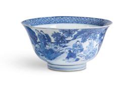 A BLUE AND WHITE BOWL, CHINESE, KANGXI (1662-1722)
