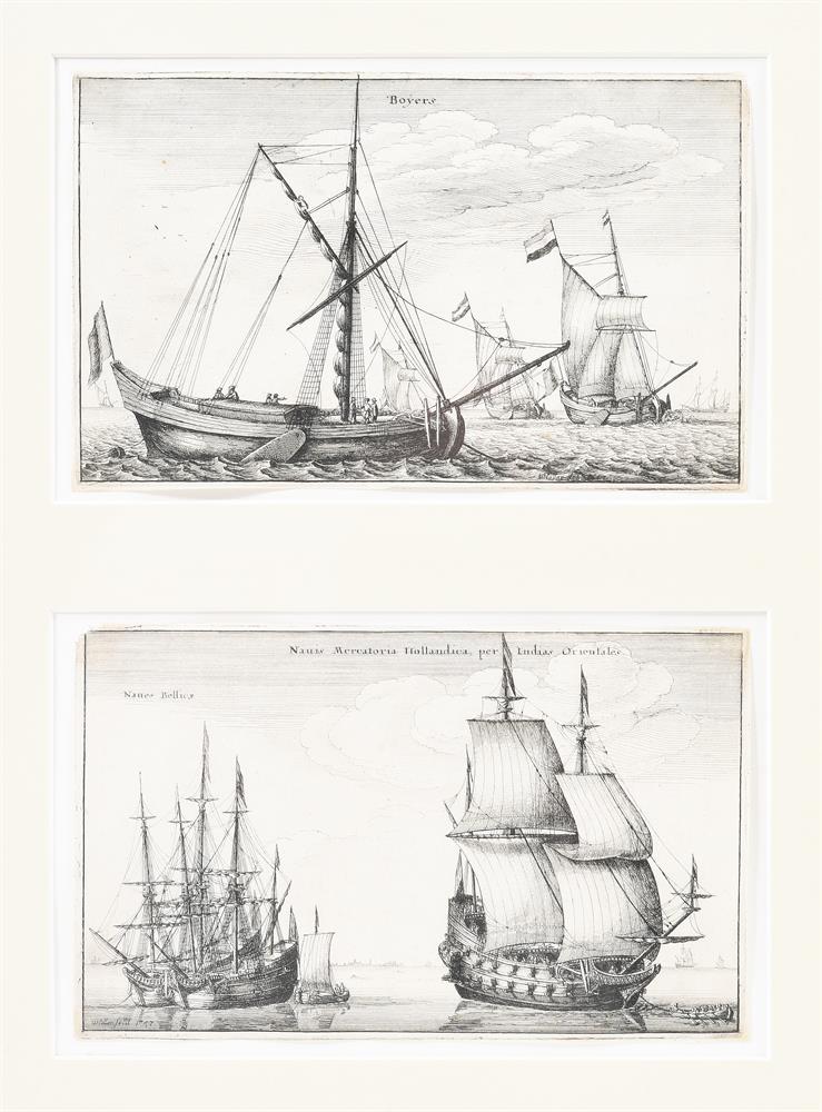 WENCESLAUS HOLLAR (BOHEMIAN 1607-1677) NAVIUM VARIAE FIGURAE ET FORMAE - Image 3 of 4