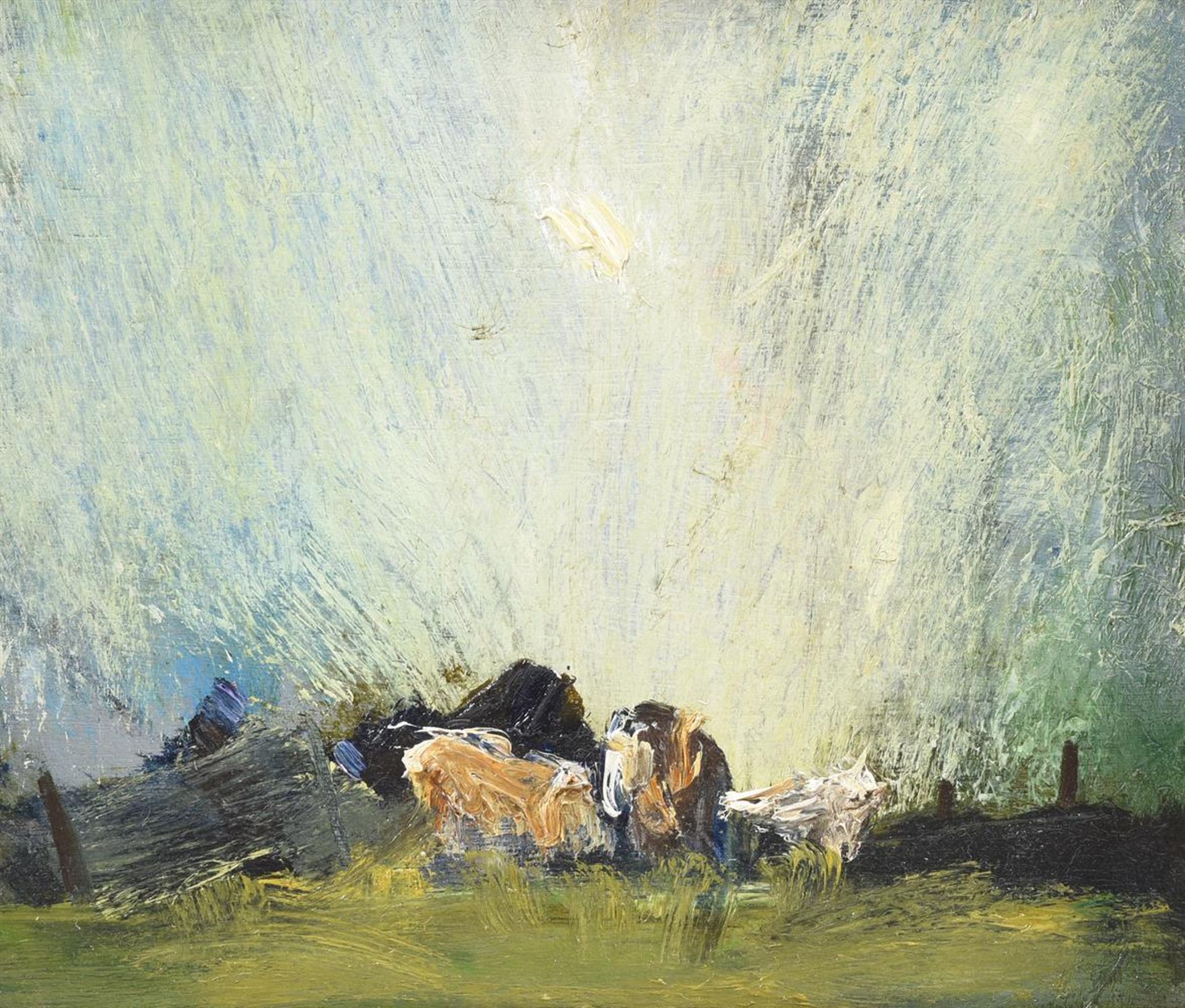 λ MELITA DENARO (IRISH B.1950), WEATHERING THE STORM - Bild 2 aus 3