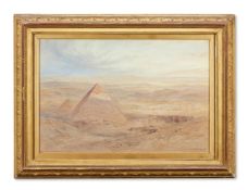 HENRY ANDREW HARPER (ENGLISH 1835-1900), THE SECOND PYRAMID FROM THE TOP OF CHEOPS