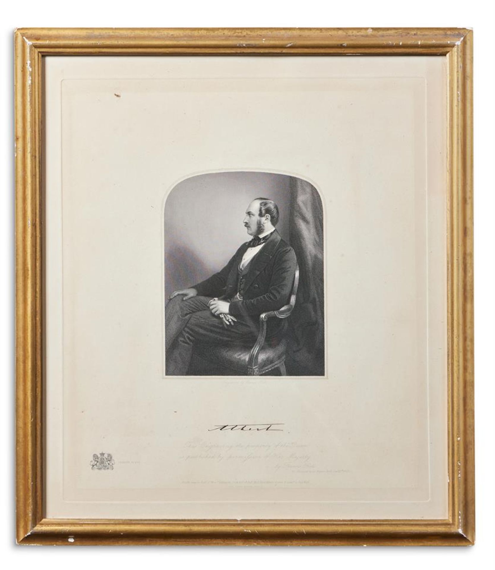 A GROUP OF FOUR PRINTS OF ROYAL INTEREST, INCLUDING: AFTER THORBURN, A PORTRAIT OF PRINCE ALBERT - Image 7 of 14