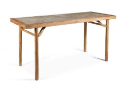 A CHINESE PINE TABLE, CIRCA 1900