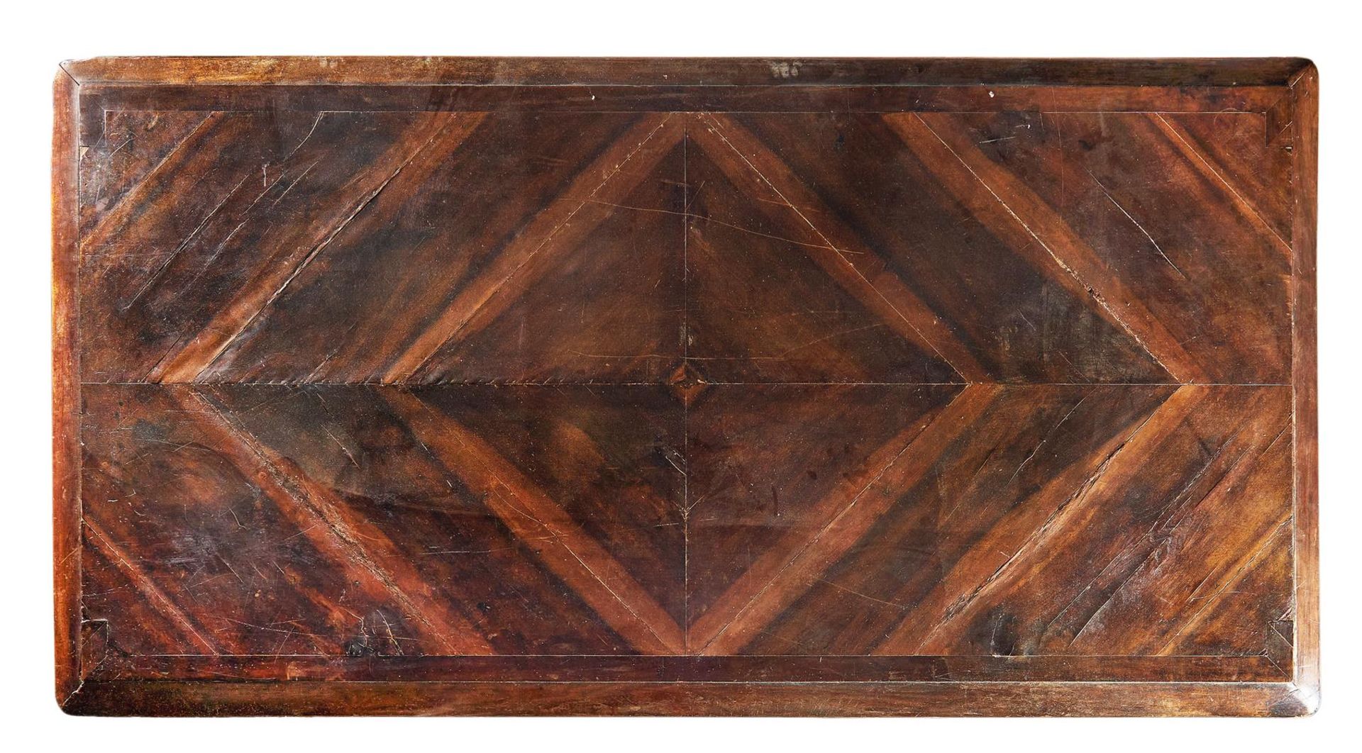 AN WALNUT LIBRARY TABLE, ITALIAN, LATE 16TH/EARLY 17TH CENTURY AND LATER - Bild 2 aus 6