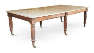 A REGENCY ROSEWOOD CENTRE TABLE, EARLY 19TH CENTURY