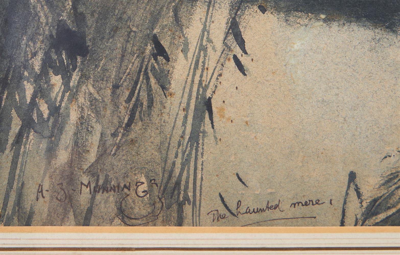 λ SIR ALFRED MUNNINGS (BRITISH 1878-1959), THE HAUNTED MERE - Image 3 of 3