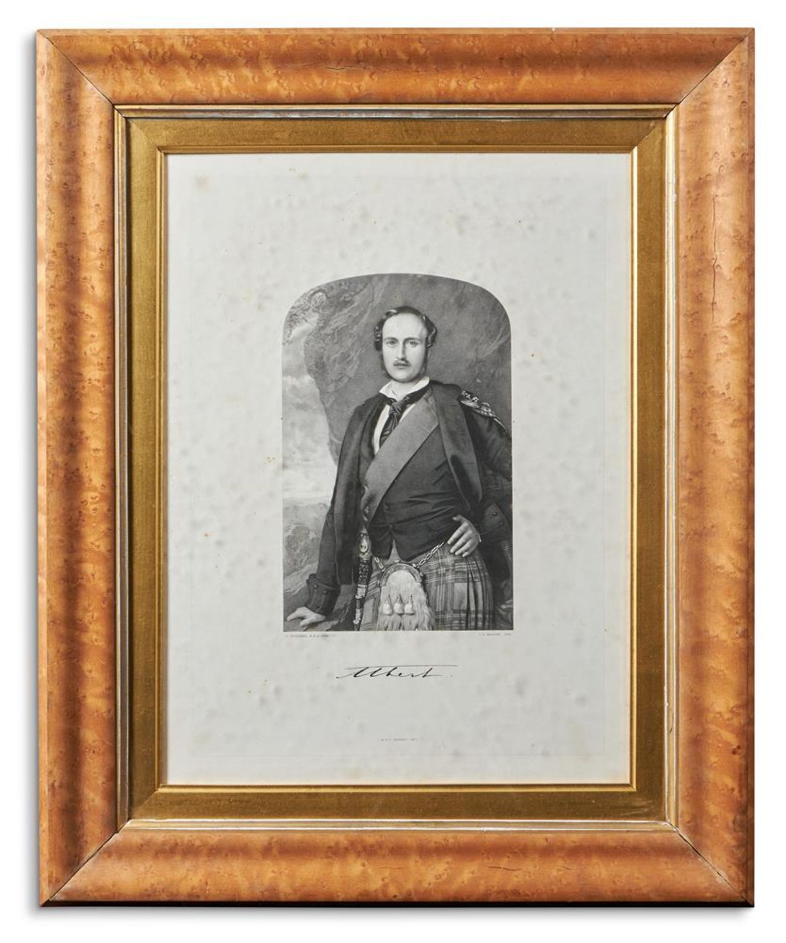 A GROUP OF FOUR PRINTS OF ROYAL INTEREST, INCLUDING: AFTER THORBURN, A PORTRAIT OF PRINCE ALBERT - Image 10 of 14