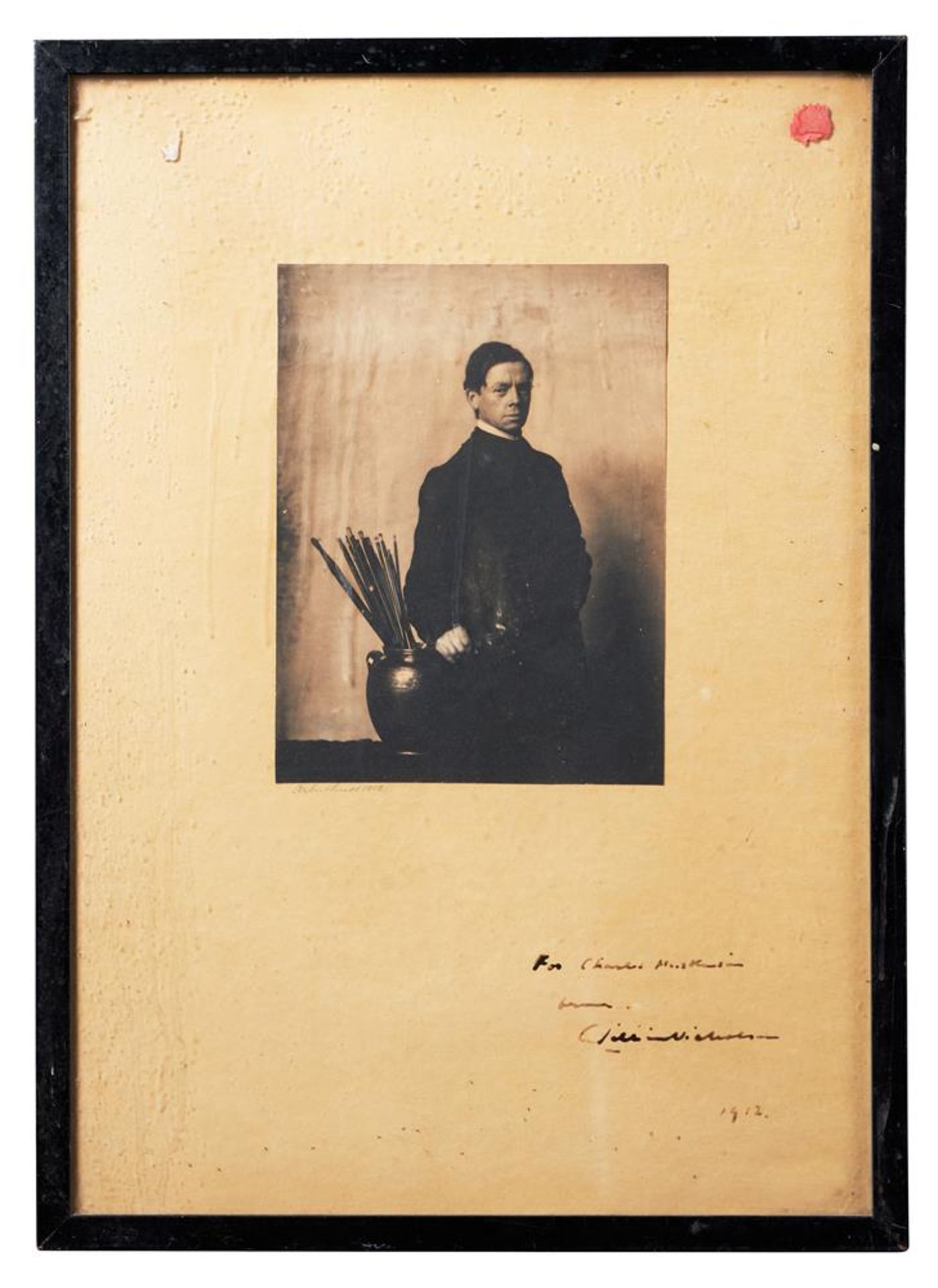 A GROUP OF PORTRAIT PHOTOGRAPHS OF ARTISTS, ASETHETES AND AUTHORS, 19TH AND 20TH CENTURY - Image 3 of 23