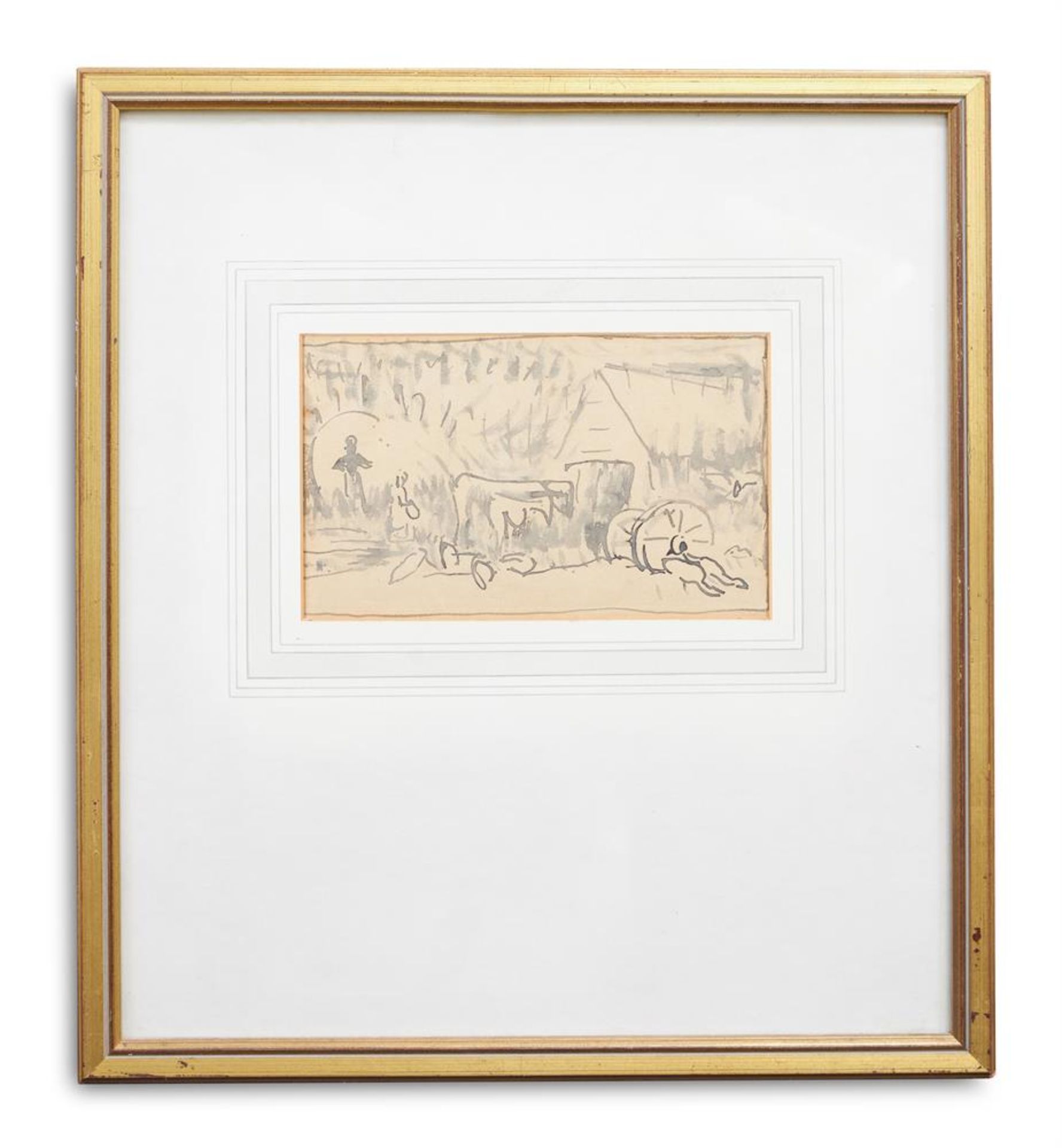 λ EDNA CLARKE HALL (BRITISH 1879-1979), A GROUP OF LANDSCAPE AND FIGURAL SKETCHES - Image 19 of 32