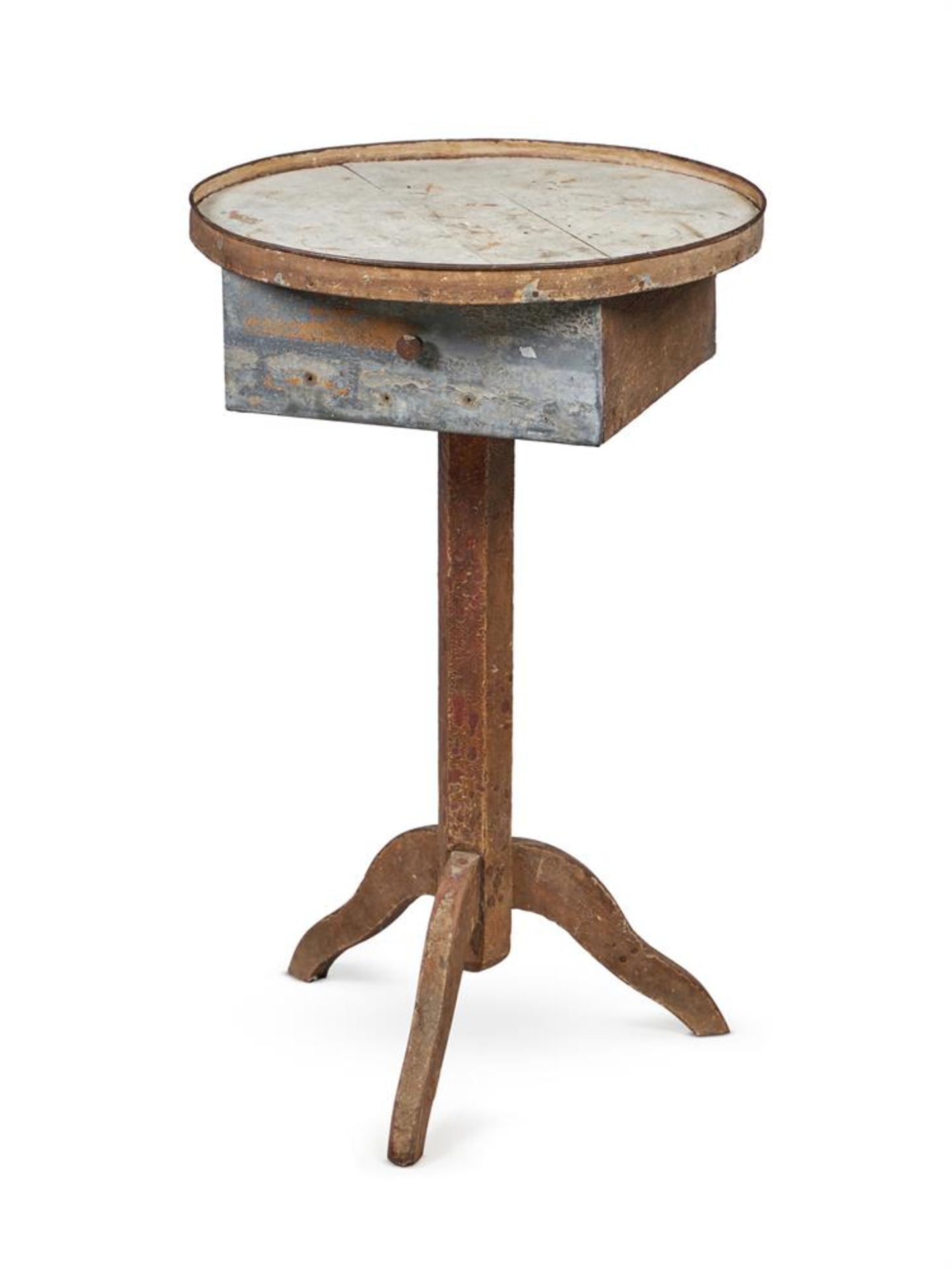 A GREEN PAINTED PINE WASHSTAND, EARLY 20TH CENTURY - Image 3 of 4