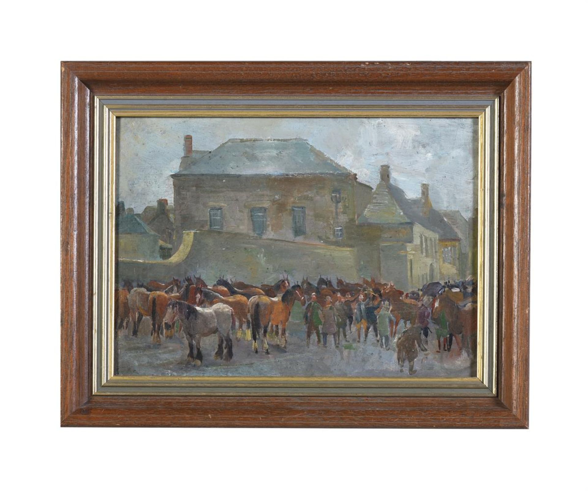 λ CHARLES CUNDALL (BRITISH 1890-1971), HORSE FAIR