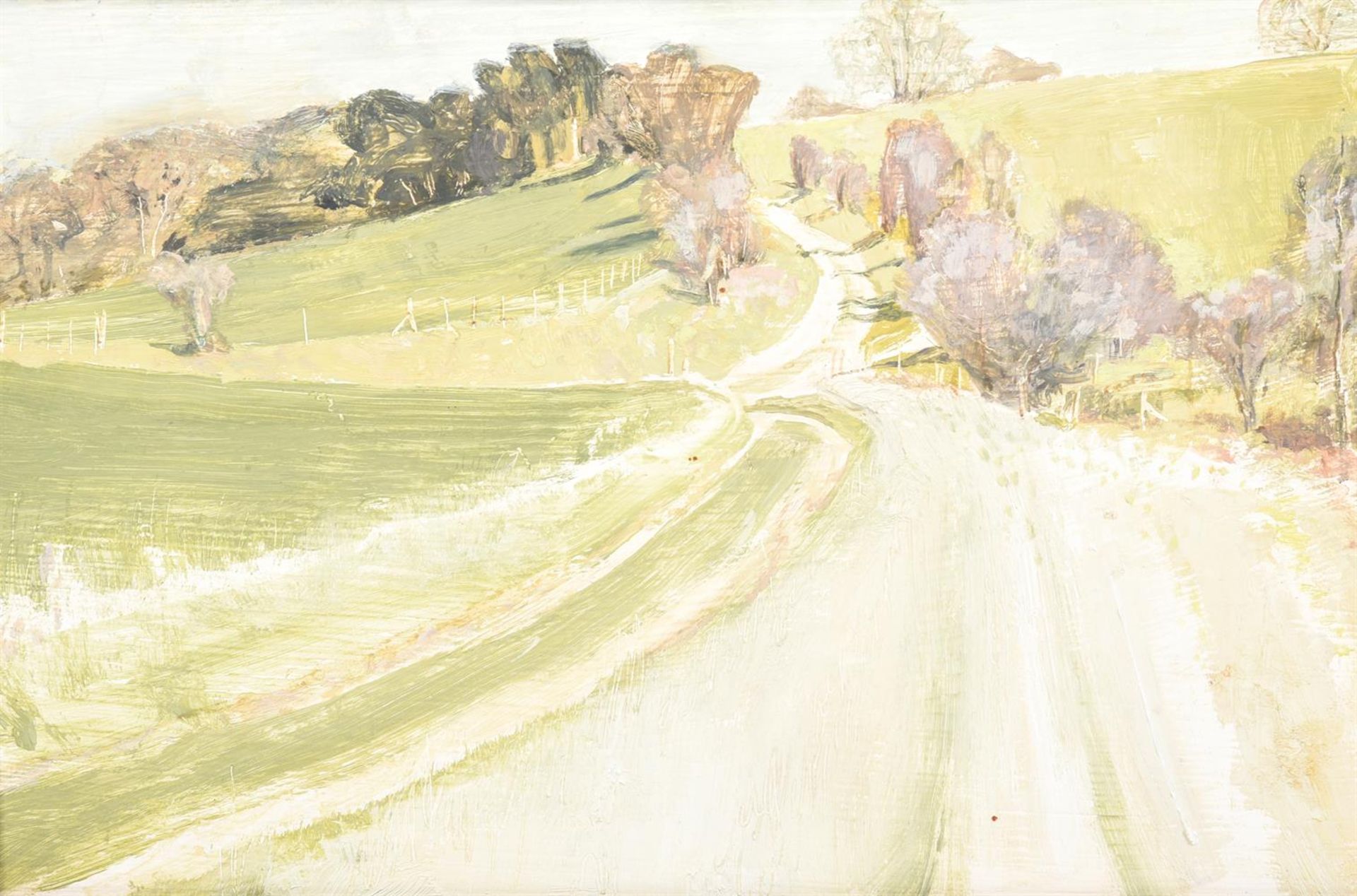 λ HOWARD CRUMP (BRITISH 20TH CENTURY), UPPER FARM, FOSBURY - Bild 2 aus 3