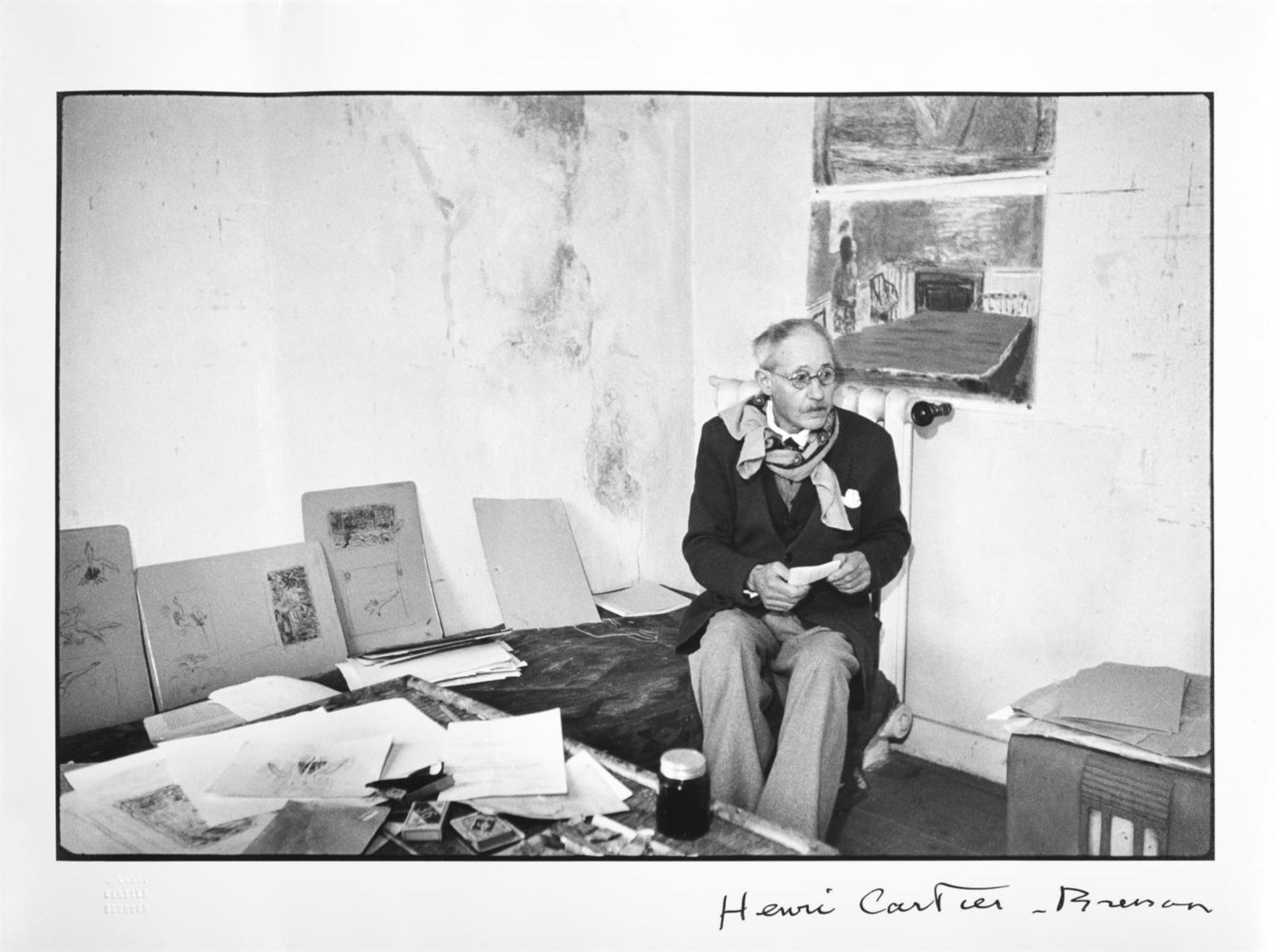 HENRI CARTIER-BRESSON (1908-2004), ASSORTED BOOKS AND EPHEMERA - Image 4 of 13