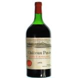 1970 Chateau Pavie Premier Grand Cru Classe A, Saint-Emilion Grand Cru (Double Magnum)