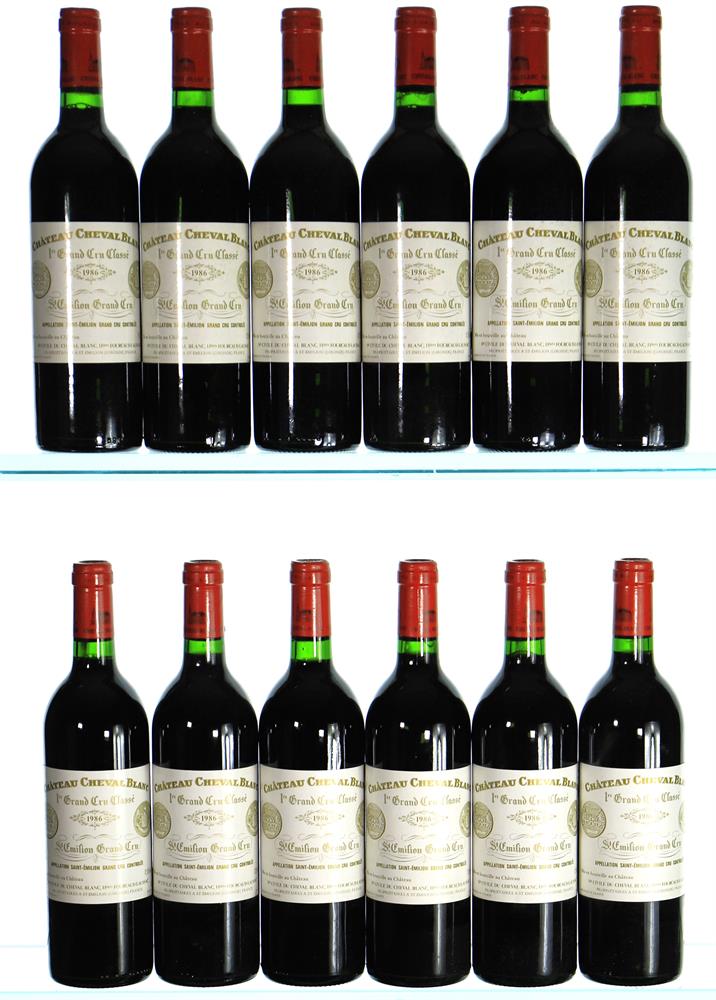 1986 Chateau Cheval Blanc Premier Grand Cru Classe A, Saint-Emilion Grand Cru