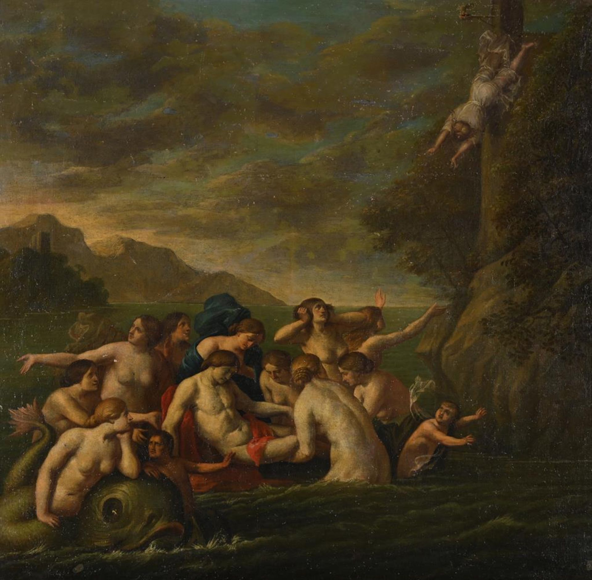 FOLLOWER OF DAVID TENIERS II, HERO & LEANDER