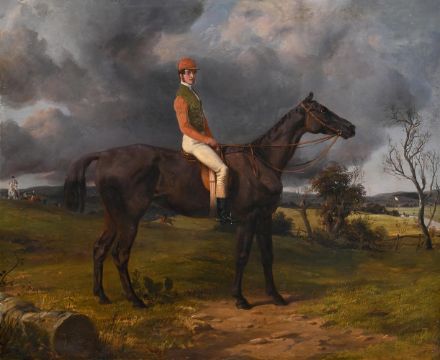 JOHN FREDERICK HERRING SENIOR (BRITISH 1795-1865), CINDERELLA WITH CAPTAIN POWELL UP