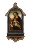 FLORENTINE SCHOOL (LATE 15TH CENTURY), THE MADONNA AND CHILD WITH THE INFANT ST JOHN THE BAPTIST