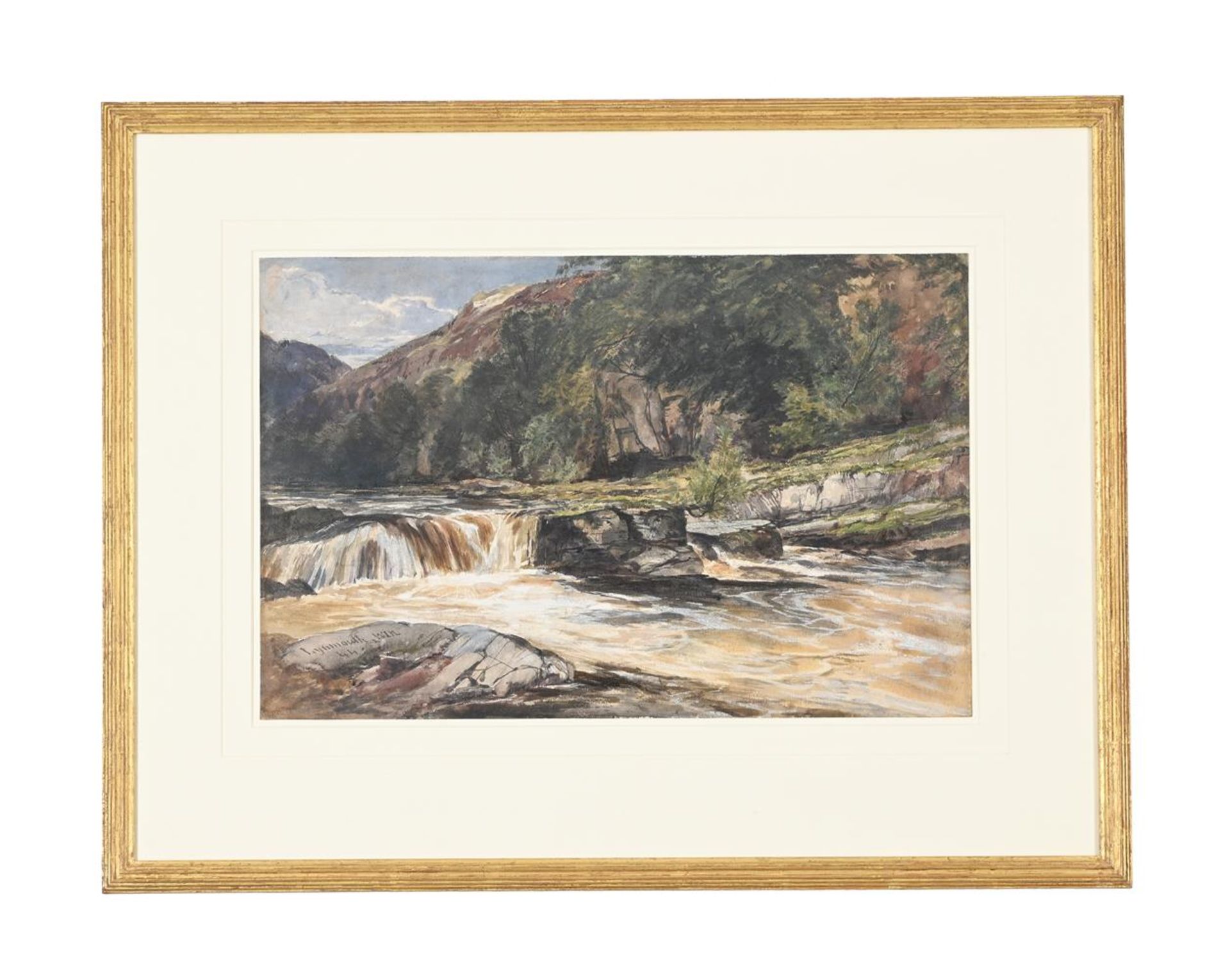 WILLIAM JAMES MÜLLER (BRITISH 1812-1845), ON THE RIVER LYNN AT LYNMOUTH - Bild 2 aus 2