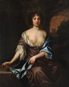 CIRCLE OF SIR PETER LELY, A LADY, TRADITIONALLY IDENTIFIED AS LOUISE DE KEROUAILLE
