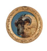 ATTRIBUTED TO RICHARD ANSDELL (BRITISH 1815-1885), HEAD OF A RAM