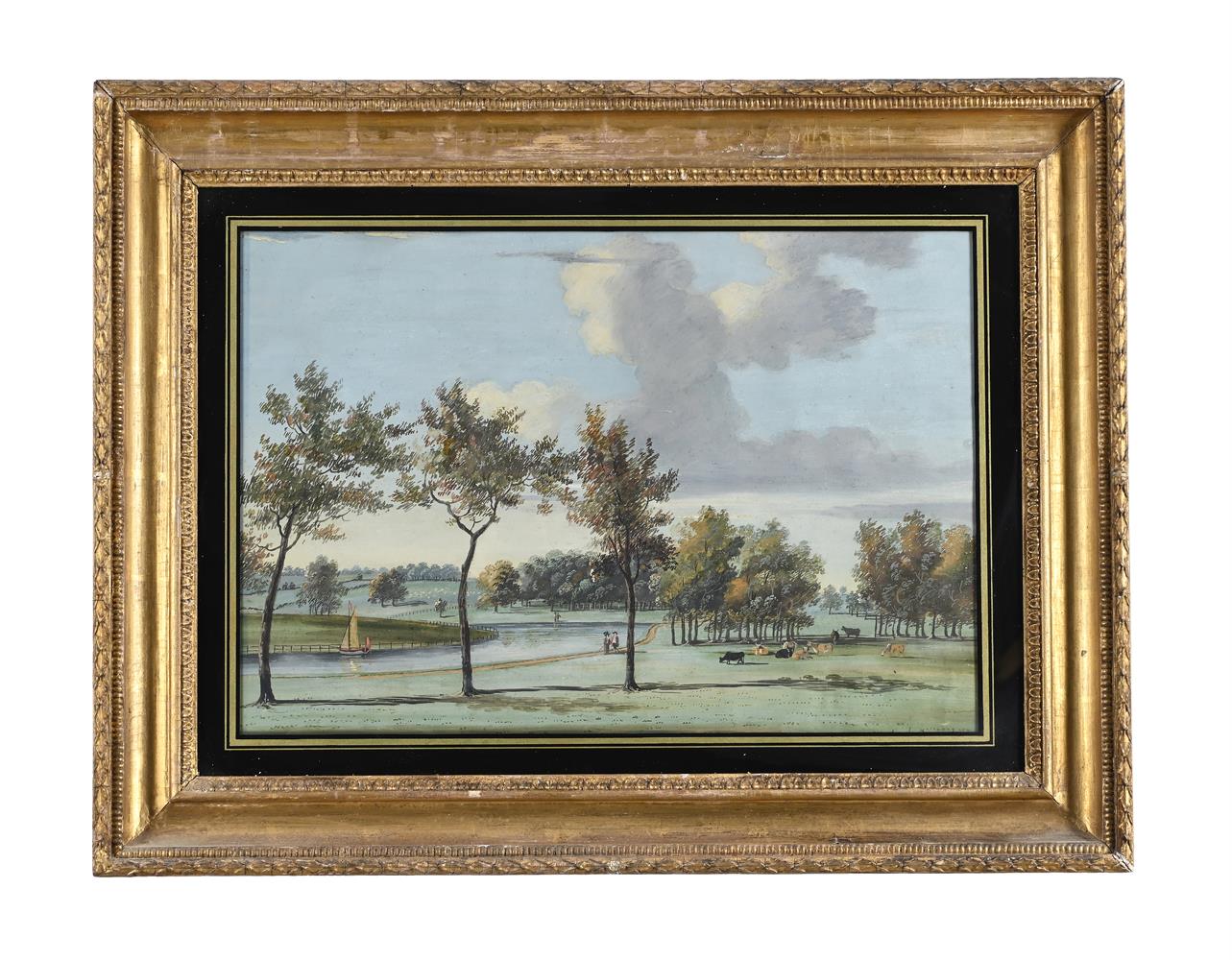 ADAM CALLANDER (ENGLISH FL. 1780-1811), TWO VIEWS FROM ROOK'S NEST, SURREY (2) - Image 3 of 6