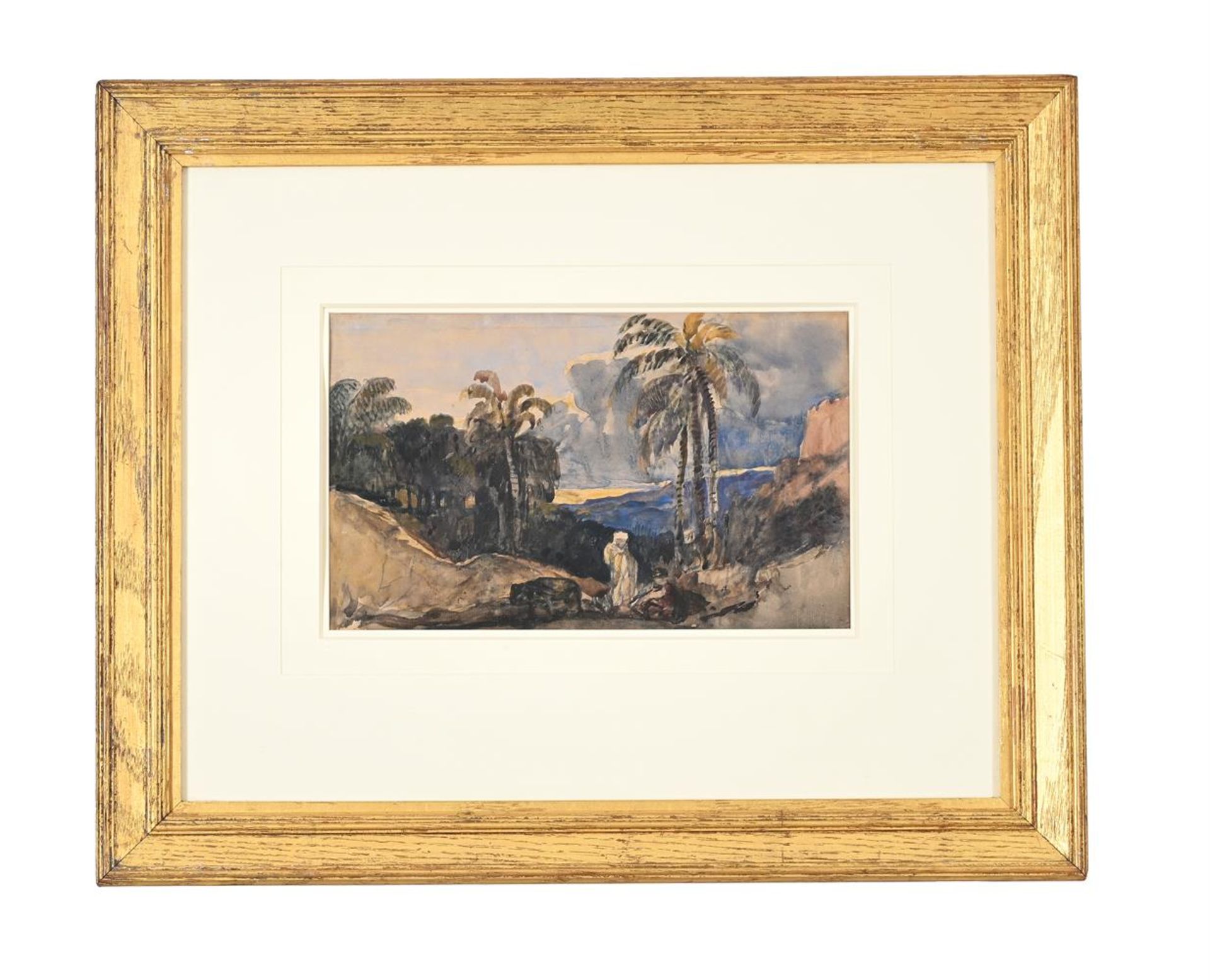 WILLIAM JAMES MÜLLER (BRITISH 1812-1845), TWILIGHT, EGYPT - Bild 2 aus 2