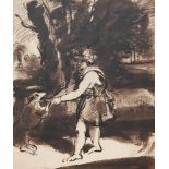 SIR JOSHUA REYNOLDS (ENGLISH 1723-1792), PREPARATORY SKETCH FOR THE PORTRAIT OF THE HON JOHN TUFTON