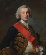 ATTRIBUTED TO THOMAS HUDSON (ENGLISH 1701-1779), PORTRAIT OF VICE ADMIRAL CHARLES WATSON
