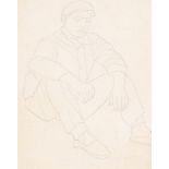 λ JEAN BERQUE (FRENCH 1896-1954), STUDY OF A SEATED MAN