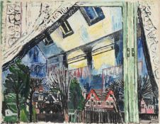λ JOHN BRATBY (BRITISH 1928-1992), CREPUSCULAR REFLECTIONS