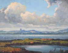 λ WALTER STEGGLES (BRITISH 1908-1997), SCENE NEAR BLAKENEY