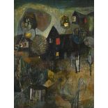 λ GWYNETH JOHNSTONE (BRITISH 1915-2010), VILLAGE NOCTURNE