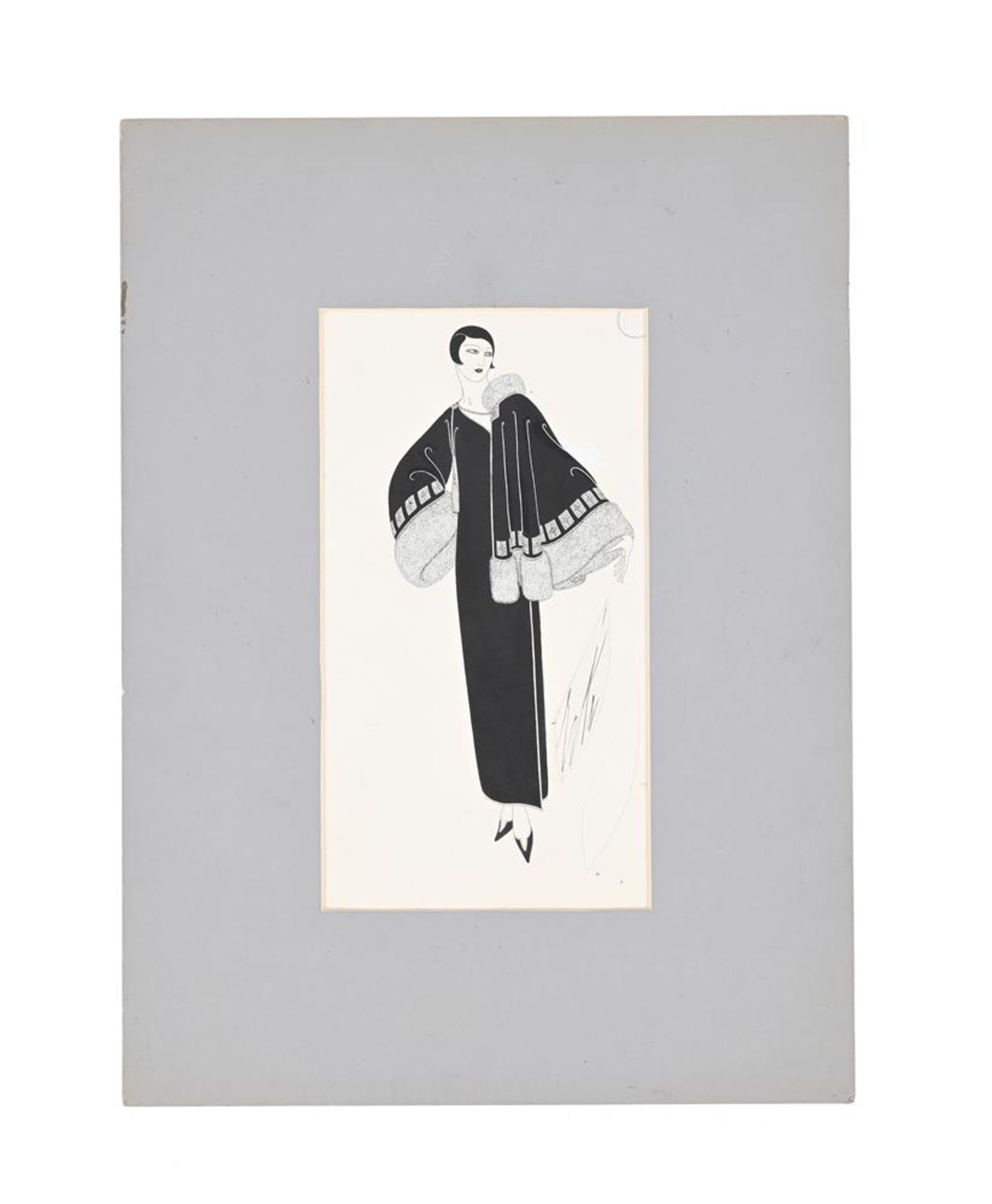 λ ERTÉ (FRENCH 1892-1990), HOME JOURNAL - COAT - Bild 2 aus 4