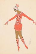 λ ERTÉ (FRENCH 1892-1990), IMAGINARY BALLET COSTUME