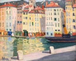 λ PAUL LUCIEN MAZE (BRITISH 1887-1979), TOULON HARBOUR