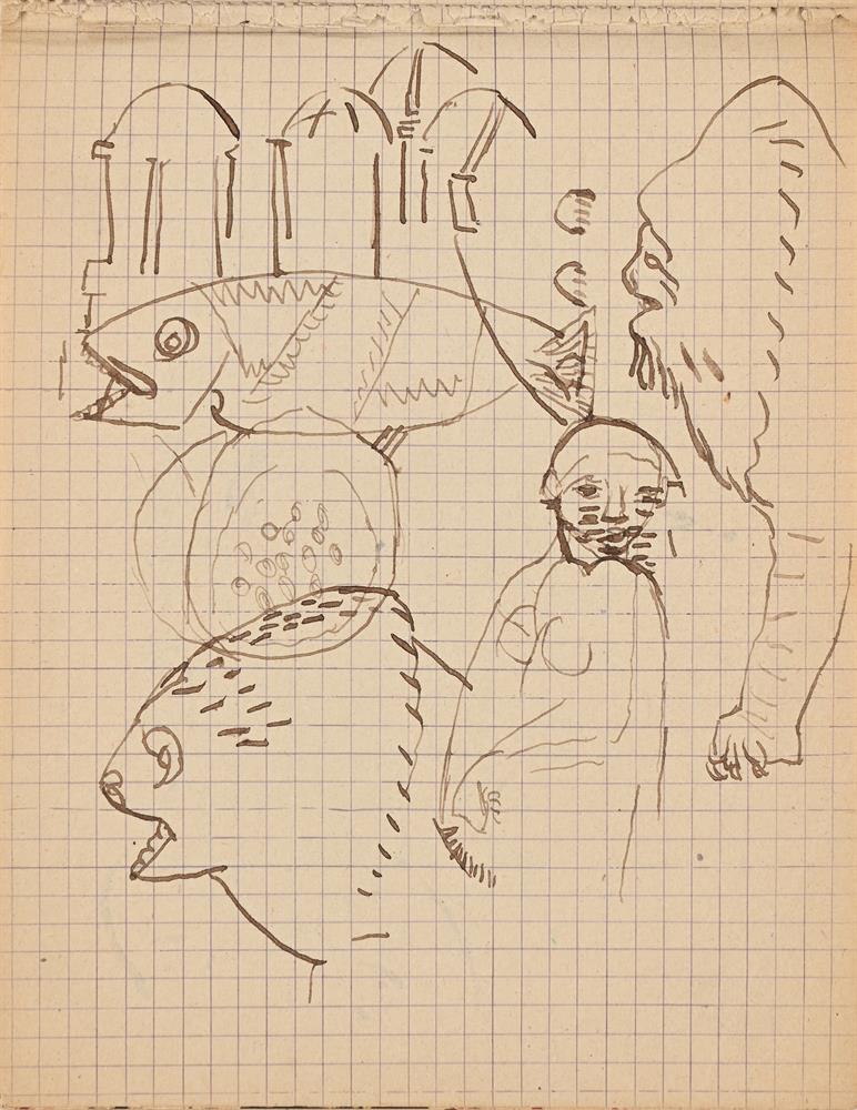 λ ROBERT COLQUHOUN (SCOTTISH 1914-1962) & ROBERT MACBRYDE (SCOTTISH 1913-1966), SIENA SKETCHBOOK - Image 2 of 11